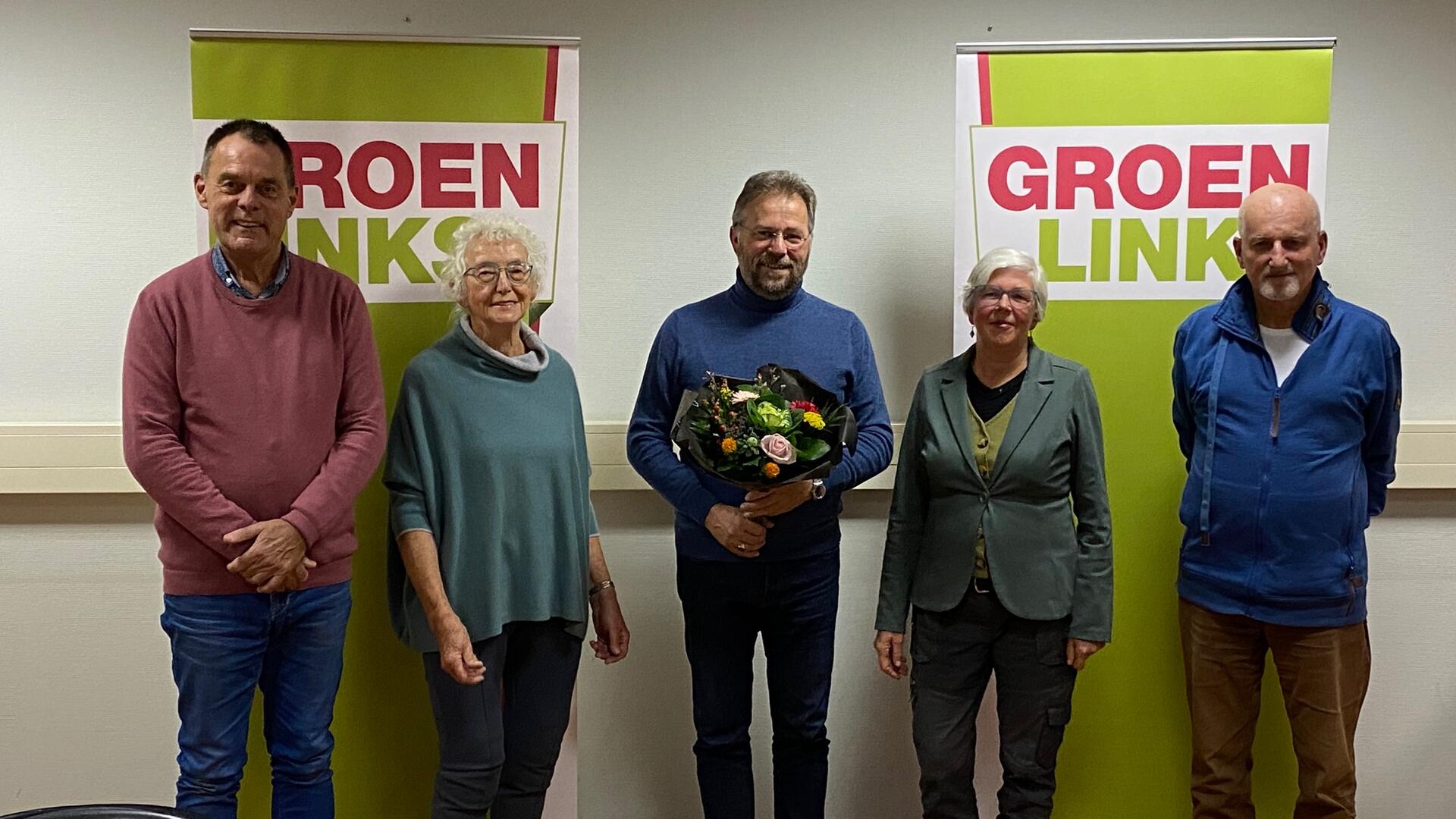 De top 5 van de  kandidatenlijst