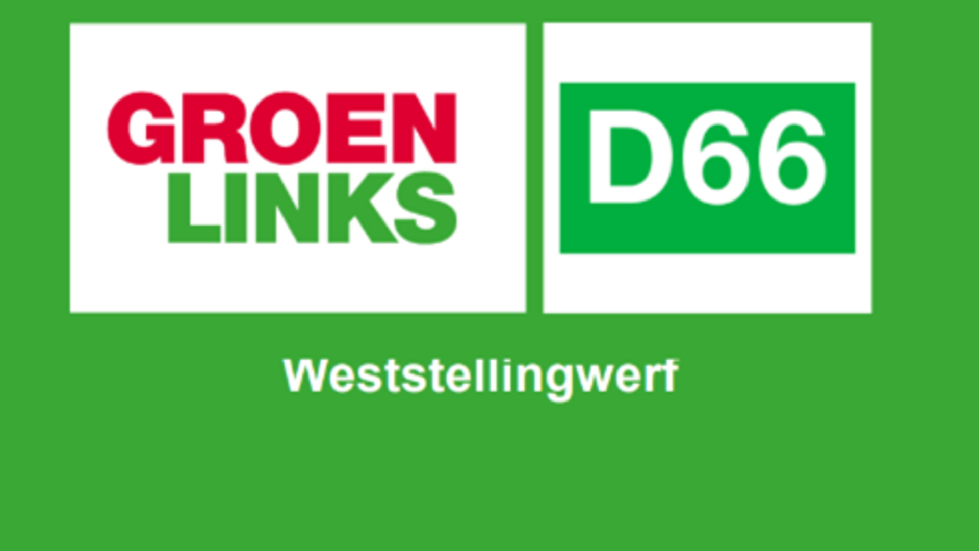Groen Links en D66